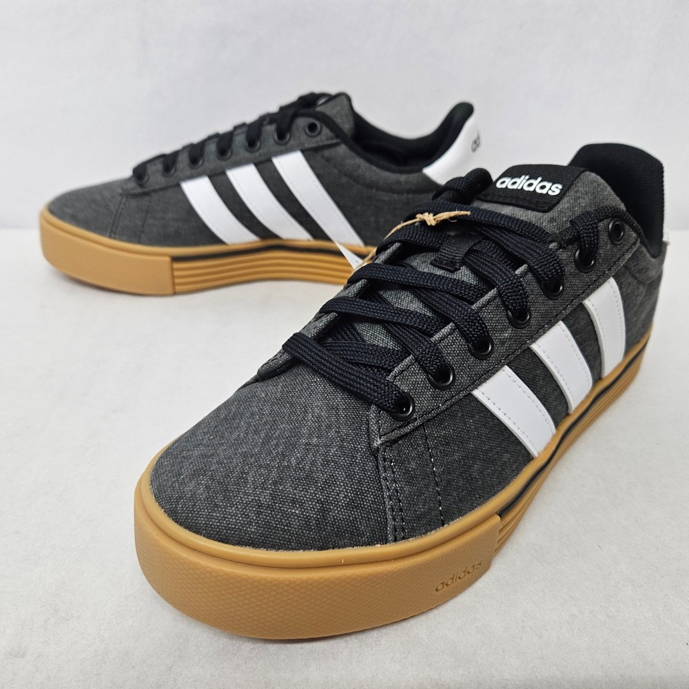 Adidas Daily 4.0 Skateboarding Shoes IF4492 Gray White‎ Gum Women's Size 7.5 - Picture 4 of 11